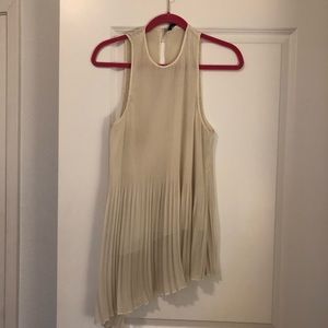 Zara Horizontal pleated blouse